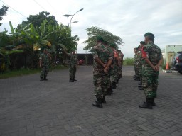 Persiapan Pengamanan Kunjungan Pangdam V/Brawijaya Di Ponpes Bumi Sholawat- Wilayah Kodim 0816/Sidoarjo