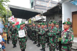 Duka Yang Mendalam Saat Dandim 0816/Sidoarjo Pimpin Pemakaman Alm. Letkol Arh Joko Novriantoro  
