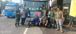 Anggota Babinsa Koramil 0816/06 Tanggulangin Lakukan Giat Monitoring Aksi Silatnas