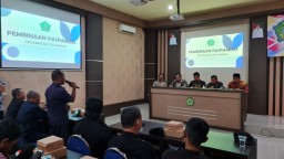 Danramil 0816/05 Kapten Inf Moh. Said Hadiri Acara Pembinaan Pamdes di Kecamatan Tulangan