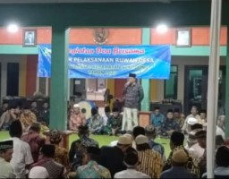 Babinsa Koramil 0816/15 Sukodono Hadiri Doa Bersama.