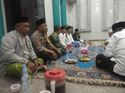 BABINSA 0816/05 HADIRI LAILATUL IJTIMA PCNU SE KABUPATEN SIDOARJO DI MASJID NURUL HIDAYAH