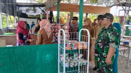 Batituud Ramil 0816/07 Krembung Hadiri peresmian Wahana Tirta di Desa Cangking Kec. Krembung