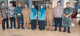 Danramil 0816/05 Menghadiri Pelantikan Mutasi Dalam Jabatan Perangkat Desa Gelang
