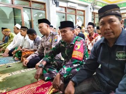Babinsa Koramil 0816/13 Wonoayu Hadiri Giat Safari Ramadhan