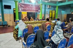 Babinsa Penatarsewu Hadiri Rapat Pleno Terbuka Penetapan Daptar Pemilih Hasil Pemutakhiran DPHP Pemilu 2024