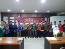 Danramil 0816/15 Sukodono Hadiri Rapat Pleno Terbuka Rakapitulasi Daftar Pemilih Hasil Pemutakhiran DPHP Pemilu 2024
