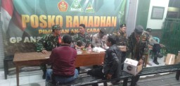 Danramil Beserta Babinsa Koramil 0816/05 Tulangan Ikut Laksanakan Siaga Di Posko Ramadhan Antisipasi Begal Dan Tawuran Dibulan Suci
