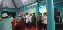 Serma Supaidi Hadiri kegiatan Di Bulan Ramadhan di Ds Keboguyang.
