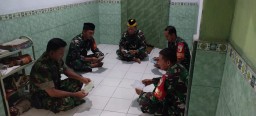 Koramil 0816/05 Tulangan Kirim Doa Untuk Rekan Prajurit Yang Sedang Bertugas Operasi di Papua