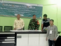 Babinsa Koramil 0816/01 Hadiri forum konsultasi publik di kelurahan Urangagung Sidoarjo