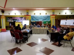 Pelda Arif. S Babinsa Koramil 0816/05 Hadiri Forum Konsultasi Publik FKP Pendataan Awal Regsosek