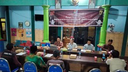 Babinsa Penatarsewu Hadiri Rapat Pleno Terbuka Penetapan Daptar Pemilih Hasil Pemutakhiran DPHP Pemilu 2024