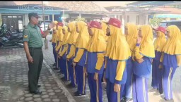 Pembentukan Mental Dan Karakter Melalui Pelatihan PBB Pada Pelajar MI Muhammadiyah 3 Penatar Sewu