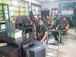Babinsa Tanggulangin akan buktikan bisa jadi Duta informasi positif