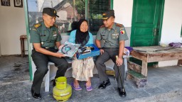 Pastikan Bantuan Tepat Sasaran, Dandim 0816 Pantau Proses Pembangunan Rutilahu