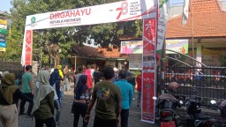 Jaga kebugaran, Anggota Koramil 16/Waru senam SKJ 88 bersama Forkopimka