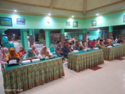 MUSYAWARAH DESA PEMBENTUKAN PANITIA HUT RI KE 78 TINGKAT DESA TLASIH