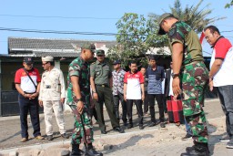 Kampung Pancasila Program Karya Bakti TNI Bombastis Kodim 0816/Sidoarjo