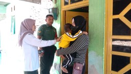 Wujud Kepedulian TNI, Koramil 0816/12 Prambon Berikan Bantuan Kepada Warga Binaan