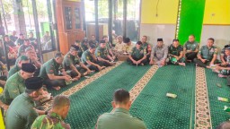 Peringati HUT RI ke 78, Kodim 0816 Sidoarjo Gelar Doa Bersama dan Tasyakuran