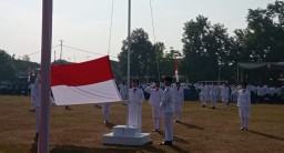 Upacara 17 Agustus HUT RI Ke-78 di Wilayah Tanggulangin