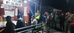 Babinsa &amp; Bhabinkamtibmas Kel. Kebaron Dampingi Pra Lomba Anugrah Patriot Jawi Wetan Tahun 2023