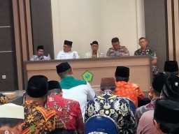 Danramil 0816/05 Tulangan pererat silahturahmi bersama MUI Kab. Sidoarjo