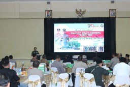 Dandim 0816/Sidoarjo hadiri rakor Kesiapan Pengamanan Pemilu 2024