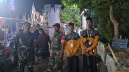 Babinsa Kepuhkemiri Hadiri Peringatan Maulid Nabi Muhammad SAW