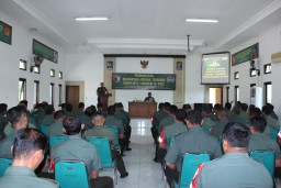 Kodim 0816/Sidoarjo sambut Tim Wasev Sterdam V/Brawijaya : Tingkatkan Kemampuan Aparat Komando Kewilayahan