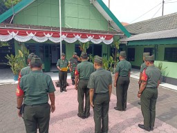 Apel Pagi, Penekanan Kapten Inf Moh Said Sebelum Memulai Kegiatan Di Wilayah