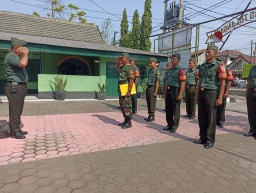 Awali apel pagi dengan semangat, Berikut arahan Bati Tuud untuk para Babinsa