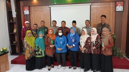 Bati Tuud Koramil 0816/05 Tulangan Hadiri Undangan Surveyor Akreditasi Puskesmas