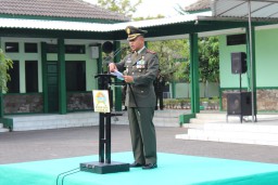 Kodim 0816/Sidoarjo Melaksanakan Upacara Peringatan Hari Pahlawan Tahun 2023