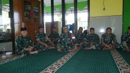 Kodim 0816/Sidoarjo Melaksanakan Doa Bersama dalam Rangka Memperingati Hari Pahlawan Tahun 2023
