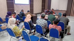 Mewakili Danramil 05/TulanganPeltu Lukman Menghadiri Rapat Koordinasi Persiapan HUT Korpri Ke-52