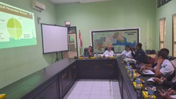 Danramil 0816/03 Buduran Menghadiri Rakor Persiapan Pelaksanaan Pemilu 2024