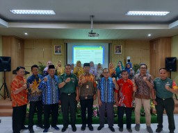 Batuud Koramil 0816/16 Menghadiri Kegiatan Lokakarya Mini Lintas Sektor Triwulan IV TA. 2023 Puskesmas Waru