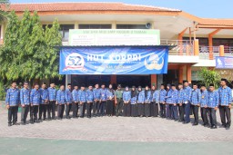 Danramil 0816/14 Taman Attend HUT Korpri Ke 52 Di Kec. Taman