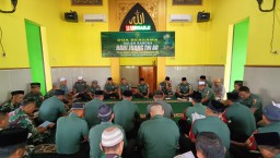 Kodim 0816/Sidoarjo Menggelar Doa Bersama dalam Rangka Hari Juang TNI AD ke 78 Tahun 2023