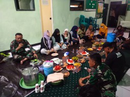 Malam Doa Bersama Tahun Baru 2024: Koramil 0816/15 Sukodono Menyambut dengan Khusuk