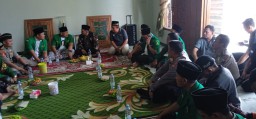 Serda Putut Menghadiri Kunker Kapolresta Sidoarjo Silaturahmi Kepada Ketua Gp Ansor Sidoarjo H. Rizza Ali Faizin.