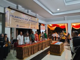 Sinergi untuk Demokrasi: Danramil 0816/15 Sukodono Berpartisipasi dalam Pengawasan dan Pengawalan Pemilu di Pelantikan PTPS Sekecamatan Sukodono