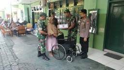 Sinergitas TNI dan Polri bertajuk Jumat berkah peduli sesama