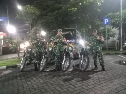 Koramil 0816/15 Sukodono Amankan Rapat Pleno Terbuka Rekapitulasi Suara Pemilu 2024