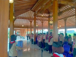 Danramil 0816/09 Krian Hadiri Pelantikan Pengurus Kwartir Krian untuk Membangun Kemandirian Generasi Muda