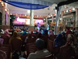Danramil 0816/14 Taman Hadiri Ruwat Desa Gilang 2024 dan Pagelaran Wayang Kulit Bersama Dalang Ki Blego Ardianto