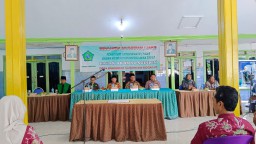 Personil Koramil Jabon Ikut Serta dalam Pelantikan BPD Desa Panggreh, Serma Dwi Suparyanto Menyampaikan Selamat dan Harapan
