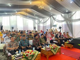 Babinsa Peltu Marjuki Mewakili Danramil Hadiri Peletakan Batu Pertama Pembangunan Gedung Al-Quds RSU Aisyiyah Siti Fatimah